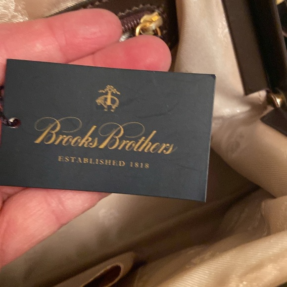 Brooks Brothers horse top handle bag - Picture 6 of 10